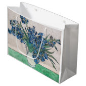 Grand Sac Cadeau Vincent van Gogh - Irises (Devant Angle)
