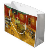 Grand Sac Cadeau Vincent van Gogh - Le Night Café (Dos Angle)
