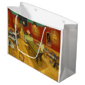 Grand Sac Cadeau Vincent van Gogh - Le Night Café (Devant Angle)