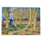 Grand Sac Cadeau Vincent van Gogh - Le Train Bleu (Dos)