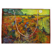 Grand Sac Cadeau Vincent van Gogh - Le vignoble rouge (Dos)
