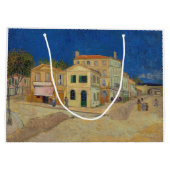 Grand Sac Cadeau Vincent van Gogh - Maison Jaune / Rue (Dos)
