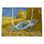 Grand Sac Cadeau Vincent Van Gogh - Mion, Repos / Travail / Siesta (Devant)