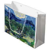 Grand Sac Cadeau Vincent van Gogh - Oliviers aux Alpilles (Devant Angle)