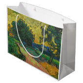 Grand Sac Cadeau Vincent van Gogh - Paysage à Twilight (Dos Angle)