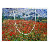 Grand Sac Cadeau Vincent van Gogh - Poppy Field (Dos)