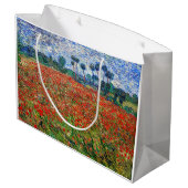 Grand Sac Cadeau Vincent van Gogh - Poppy Field (Dos Angle)