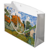 Grand Sac Cadeau Vincent van Gogh - Rue à Auvers-sur-Oise (Dos Angle)