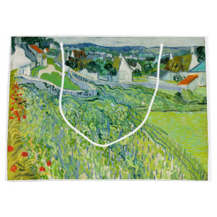 Grand Sac Cadeau Vincent van Gogh - Vignobles à Auvers
