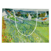Grand Sac Cadeau Vincent van Gogh - Vignobles à Auvers (Dos)