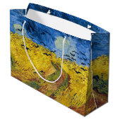 Grand Sac Cadeau Vincent van Gogh - Wheatfield with Crows (Dos Angle)