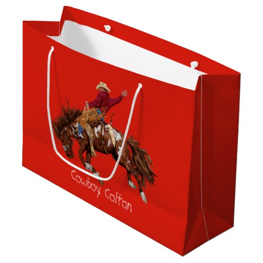 Grand Sac Cadeau Vintage bronco (Devant Angle)