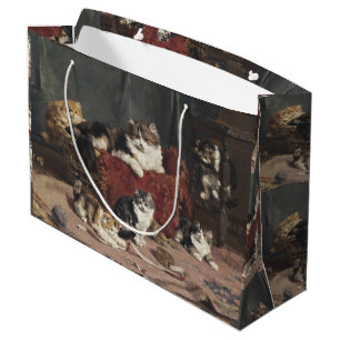Grand Sac Cadeau Vintage Charles Van den Eycken