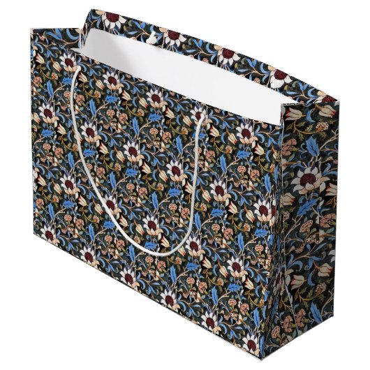 Grand Sac Cadeau Vintage William Morris Evenlode (Dos Angle)