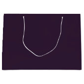 Grand Sac Cadeau Violet foncé (Devant)