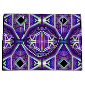 Grand Sac Cadeau Violet W3 (Devant)