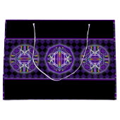 Grand Sac Cadeau Violet W3 (Devant)