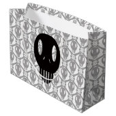Grand Sac Cadeau Visages morbides (Dos Angle)