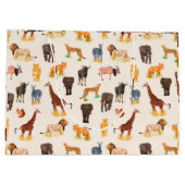 Grand Sac Cadeau Visées de safari (Dos)