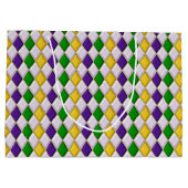 Grand Sac Cadeau Vitrail Harlequin (Dos)
