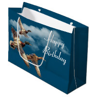 Vol de canards de Mallard pour l'anniversaire