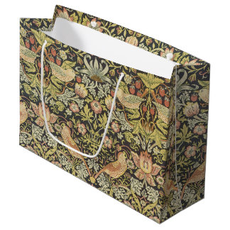Grand Sac Cadeau Voleurs de fraises par William Morris, Art vintage