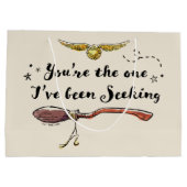 Grand Sac Cadeau Vous êtes celle que j'ai cherché (Dos)