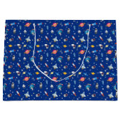 Grand Sac Cadeau Voyage spatial (Devant)