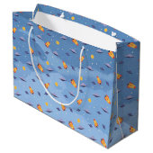 Grand Sac Cadeau Voyage spatial (Dos Angle)