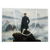 Grand Sac Cadeau Wanderer au-dessus de la mer de brouillard, Friedr (Dos)