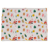 Grand Sac Cadeau Water Polo Holiday Gift Bag (Devant)