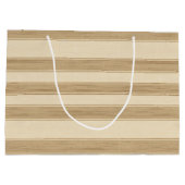 Grand Sac Cadeau Western Farm Crem Stripes Anniversaire (Dos)