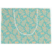 Grand Sac Cadeau Whimsical Pastel Floral Valentine (Dos)