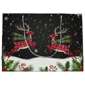 Grand Sac Cadeau Whimsical with deer large gift bag (Dos)