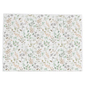 Grand Sac Cadeau Wildflower Boho (Dos)