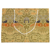 Grand Sac Cadeau William Morris Peacock & Dragon Arts & Artisanat (Devant)