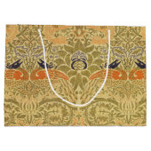 Grand Sac Cadeau William Morris Peacock & Dragon Arts & Artisanat (Dos)