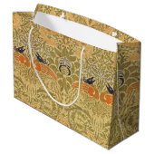 Grand Sac Cadeau William Morris Peacock & Dragon Arts & Artisanat (Dos Angle)