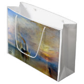 Grand Sac Cadeau William Turner - Le Temeraire de combat (Devant Angle)