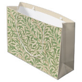 Grand Sac Cadeau Willow Bough (par William Morris) Porte - bloc (Dos Angle)