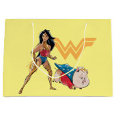 Grand Sac Cadeau Wonder Woman & PB (Devant)