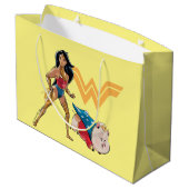 Grand Sac Cadeau Wonder Woman & PB (Dos Angle)