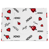 GRAND SAC CADEAU XOXO (Devant)