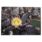 Grand Sac Cadeau Yellow cactus (Dos)