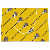 Grand Sac Cadeau Yellow Lacrosse (Devant)