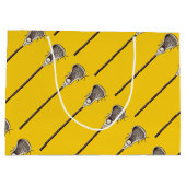 Grand Sac Cadeau Yellow Lacrosse (Dos)