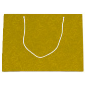Grand Sac Cadeau Yellow textured surface with  swirling pattern (Devant)
