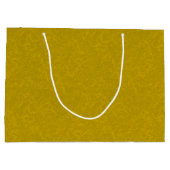 Grand Sac Cadeau Yellow textured surface with  swirling pattern (Dos)