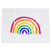 Grand Sac Cadeau Your Child's | Upload Kids Drawing (Devant)