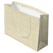 GRAND SAC CADEAU ZAG JAUNE ET BLANC ZIG (Dos Angle)